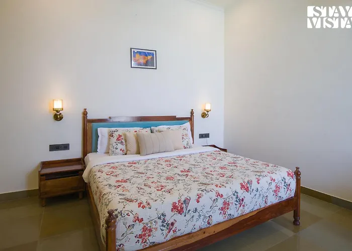The Pastel Courtyard With Pvt Pool & Garden At Jaipur By Stayvista
